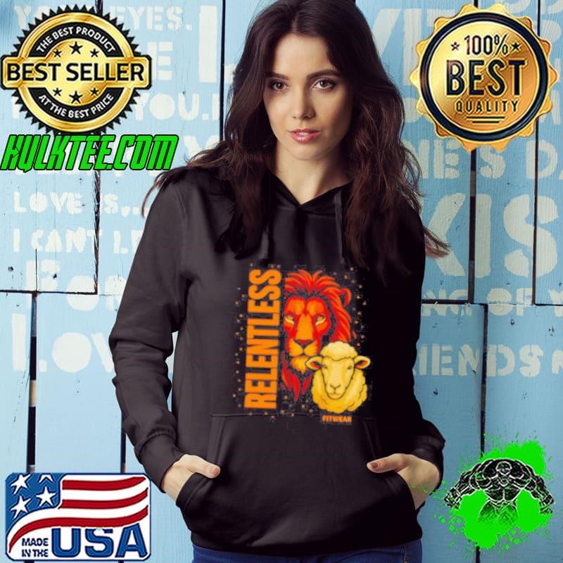 Lion and Sheep Relentless Fitwear Hoodie
