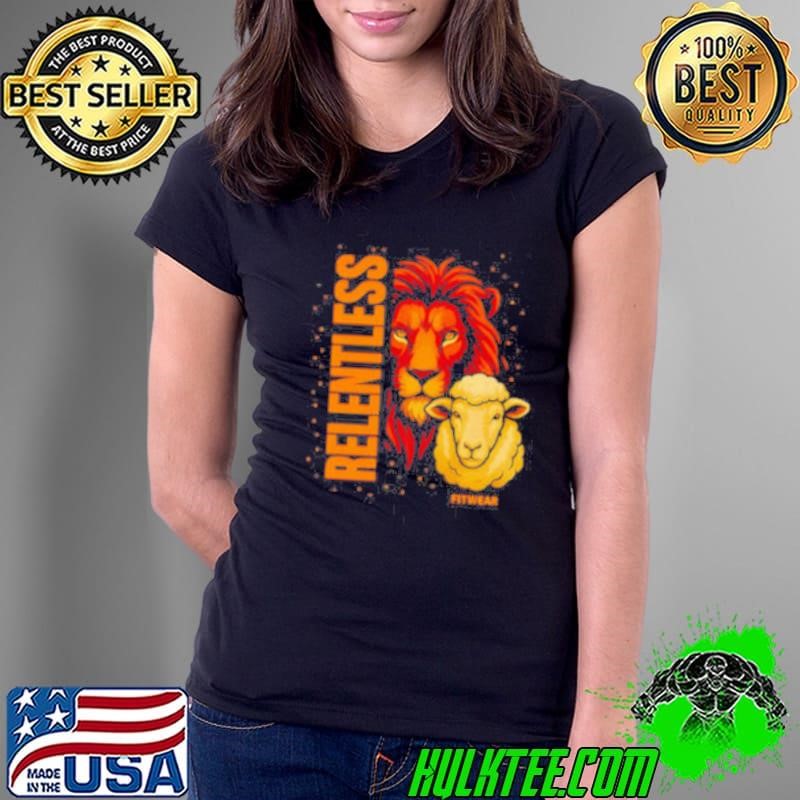 Lion and Sheep Relentless Fitwear Ladies Tee