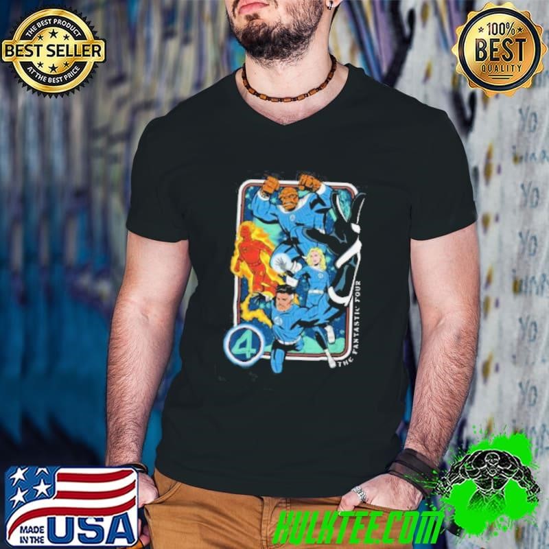 Marvel The Fantastic Four_ First Steps Epic Group Poster Shirt
