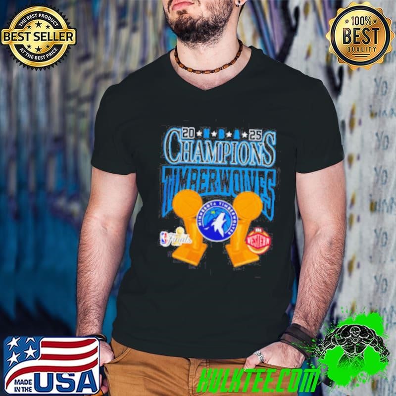NBA Minnesota Timberwolves Big Champions 2025 shirt