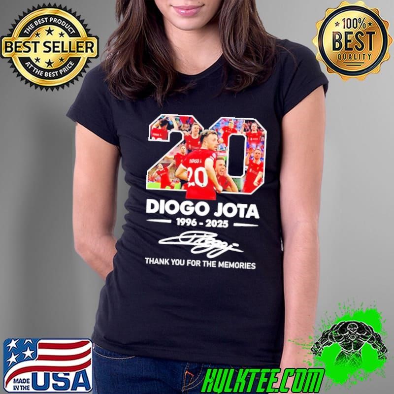 Rest in Diogo Jota 1996 2025 thank you for the memories signature Ladies Tee