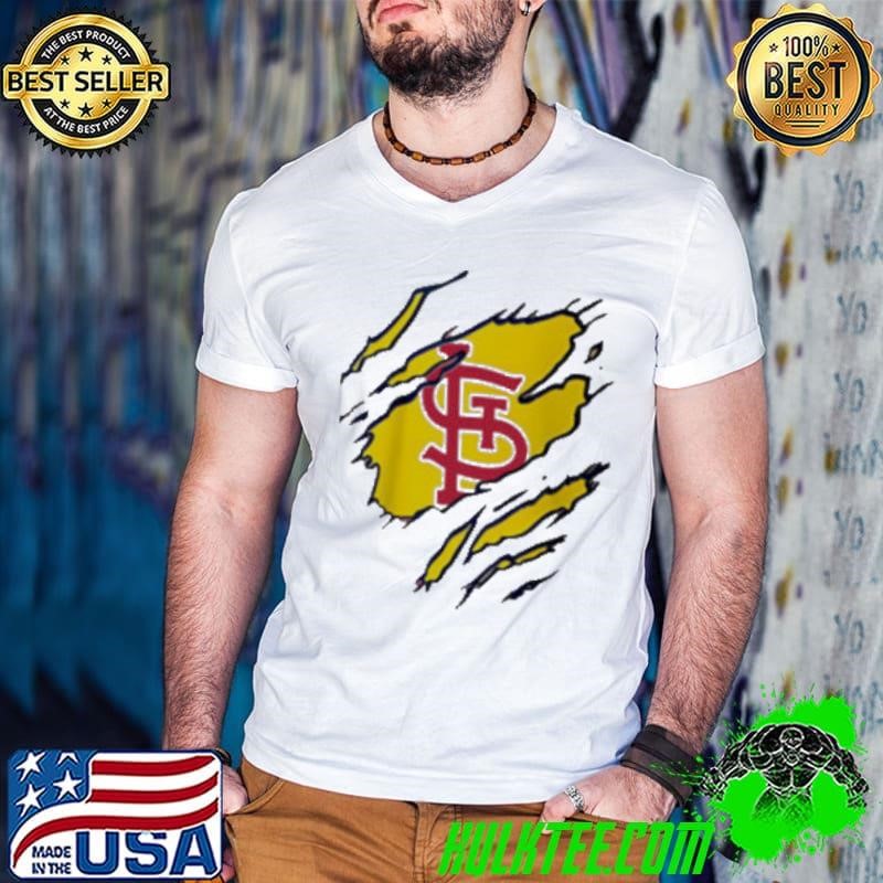 St. Louis Cardinals Claw Sunset Summer Guys V Neck