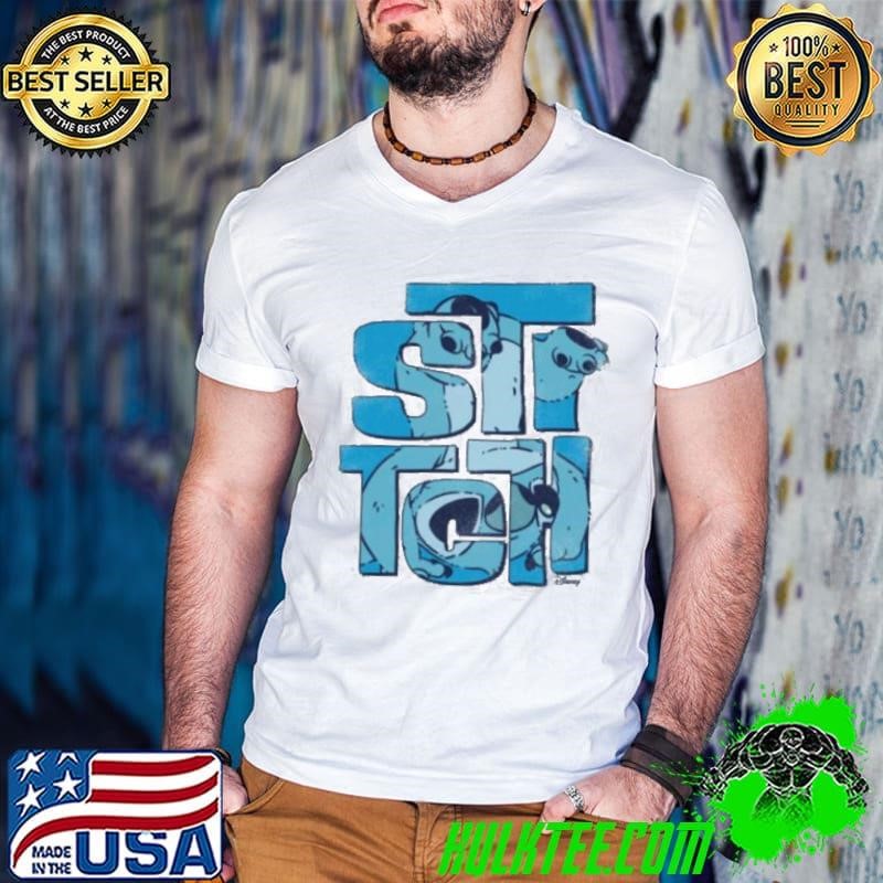 Stitch Modern Block Letter Logo Pullover Shirt
