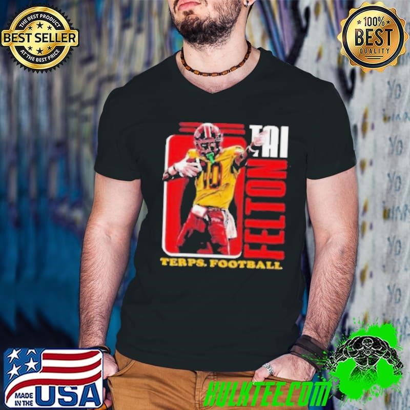 Tai Felton Maryland Terrapins football player shirt