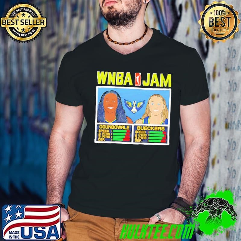 WNBA Jam Wings Arike Ogunbowale and Paige Bueckers shirt