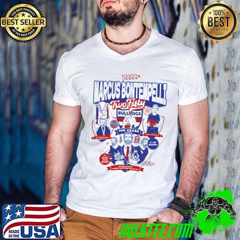 Western Bulldogs Marcus Bontempelli 250 Games Premium shirt