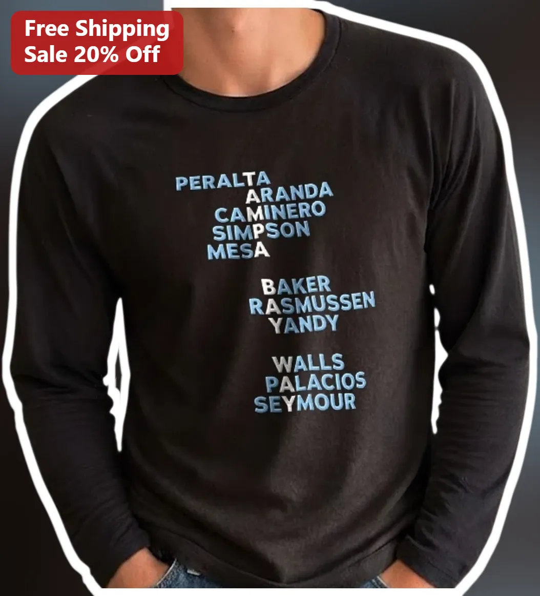 Custom Name List Long Sleeve Tee Personalized Family Reunion Sports Team Gift available at our Miami, Florida warehouse