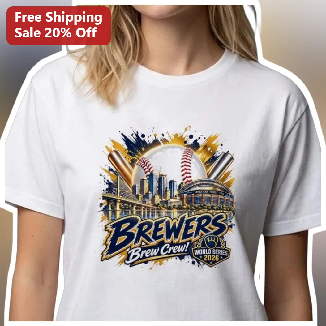 Milwaukee Brewers Brew Crew World Series 2026 Graphic Tee fo — Miami, Florida Milwaukee Brewers Brew Crew World Series 2026 Graphic Tee for Baseball Fans available at our Miami, Florida warehouse