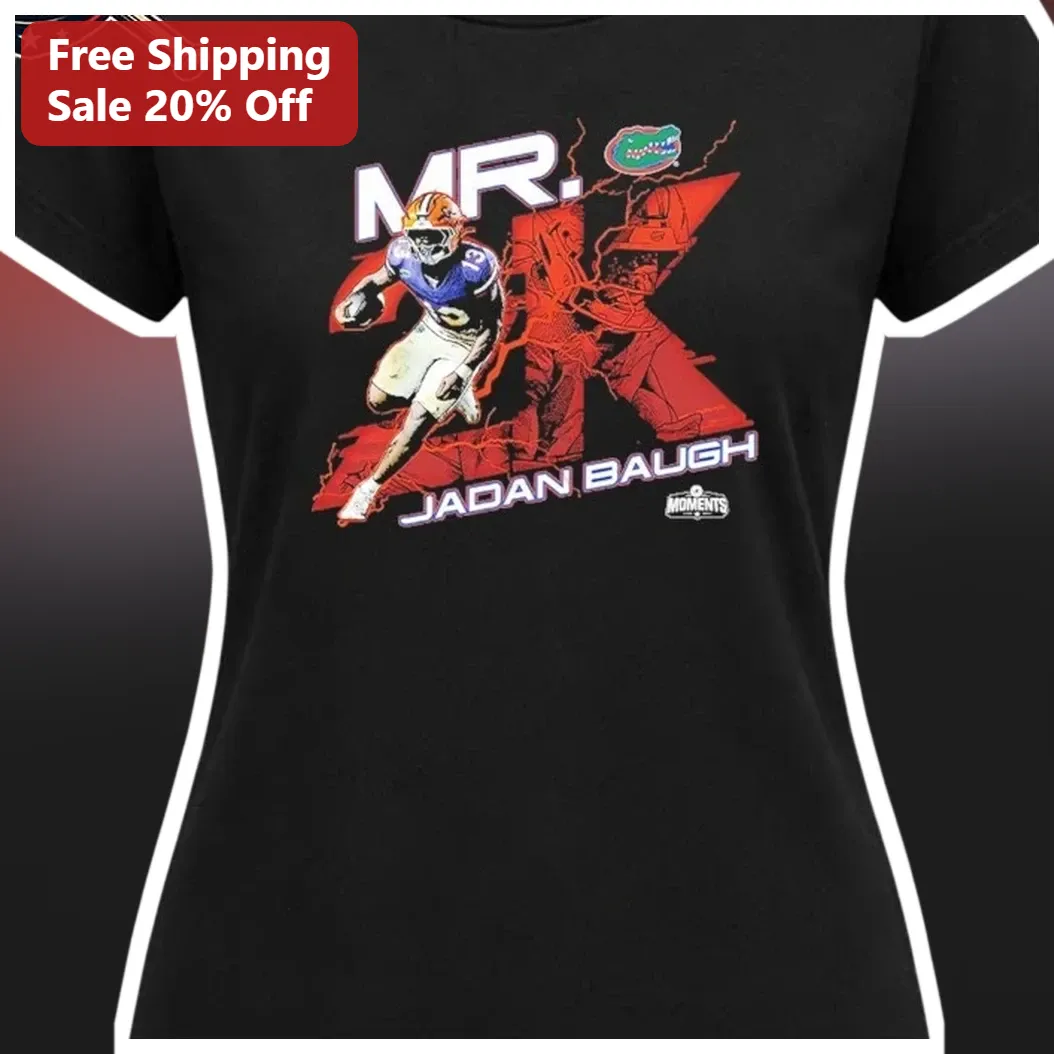 MR. X Tee Jadan Baugh Florida Gators Football Player Graphic T-Shirt for Women available at our Miami, Florida warehouse