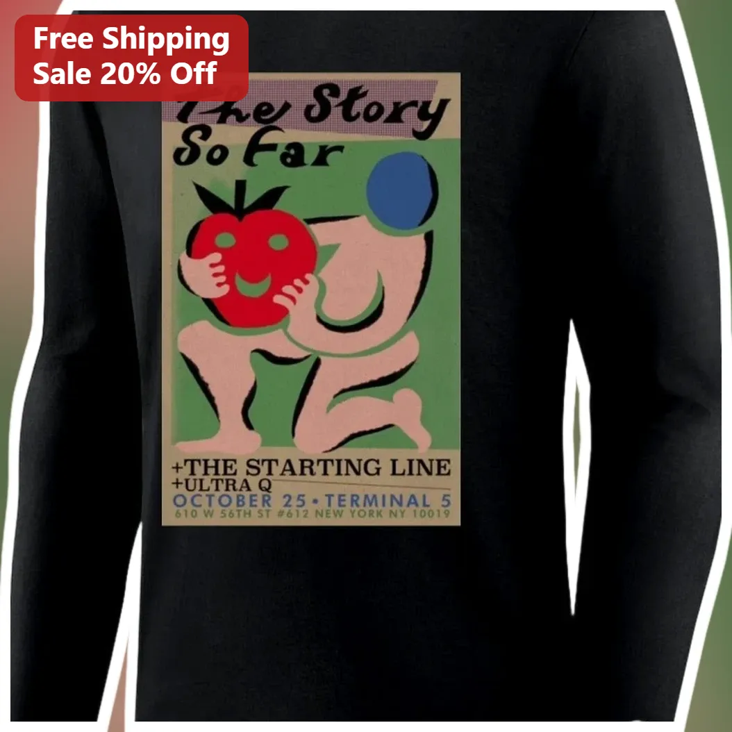 The Story So Far Pop Punk Merch Long Sleeve Tee Ultra Q Band — Miami, Florida The Story So Far Pop Punk Merch Long Sleeve Tee Ultra Q Band Tour Shirt available at our Miami, Florida warehouse
