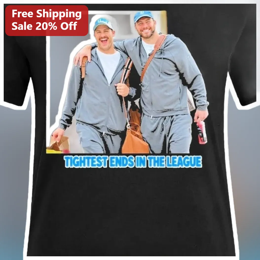 Tightest Ends In The League Tee NFL Fantasy Football Humor S — Miami, Florida Tightest Ends In The League Tee NFL Fantasy Football Humor Shirt Travis Kelce George Kittle Graphic available at our Miami, Florida warehouse
